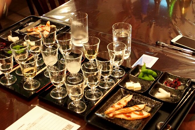 1.5-Hour Kyoto Insider Sake Experience with 7 Tastings & Pairings - Value for $68.31: why the price can make sense