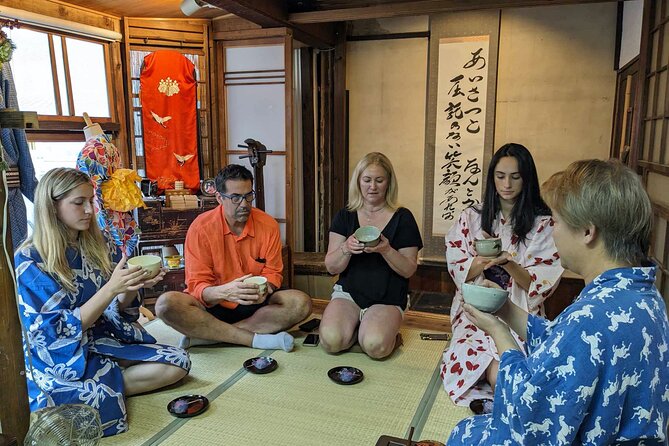 A Unique Antique Kimono and Tea ceremony Experience in English - Inside the 100-year-old private house: etiquette you can use