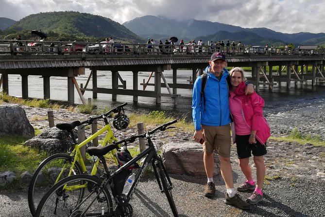 Afternoon Kyoto Bike Tour: Bamboo Forest, Monkeys & Hidden Spots - Togetsukyo Bridge: the classic Arashiyama view in a short stop