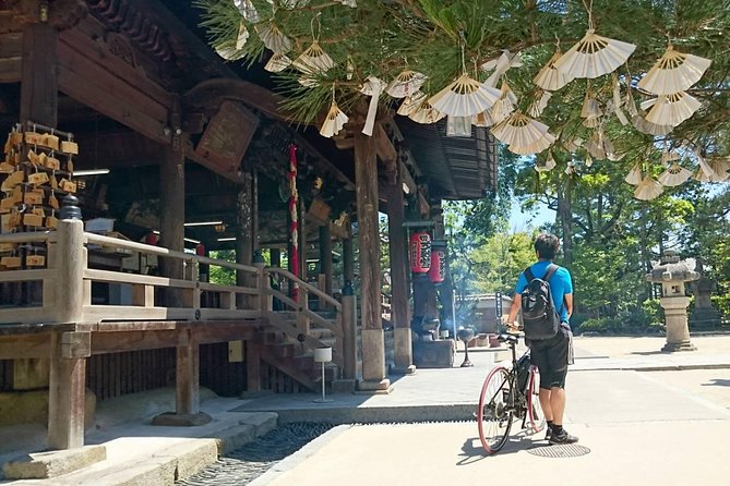 Amanohashidate Sand bar & culture e-bike tour - Extra culture stops, beaches, and the route your guide chooses