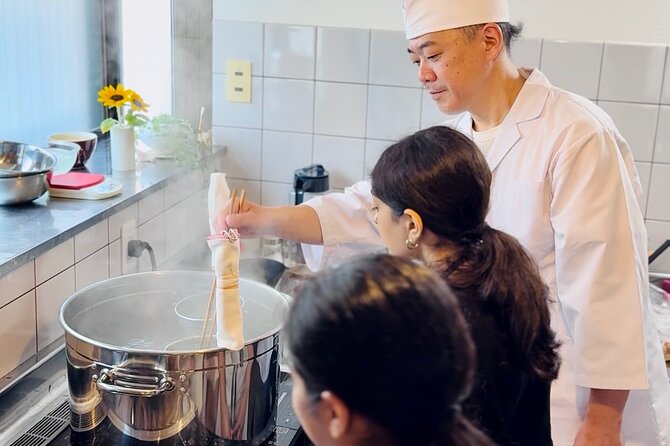 Arashiyama's Best Vegan Ramen & Gyoza Class - The dashi-free umami broth built from kombu and shiitake
