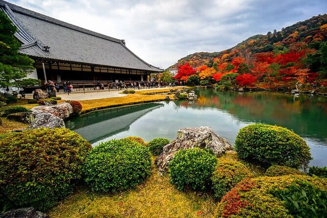 Arashiyama Walking Tour with Optional Sagano Romantic Train Ride - Mikami Shrine and the God of Hair stop