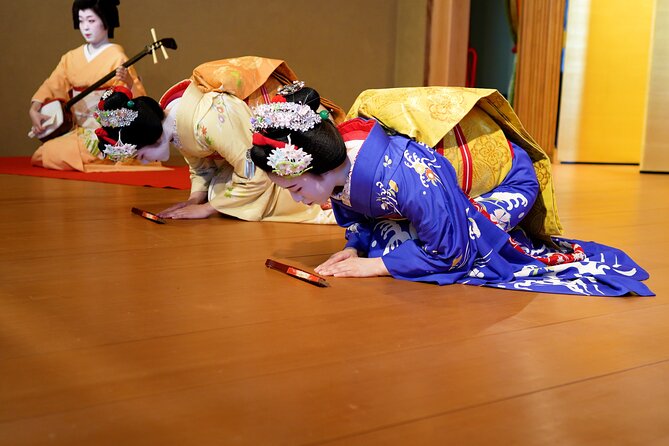Authentic Maiko Experience＆Kyoto Dinner (Free drink) at Noh Stage - Key points to know before you go