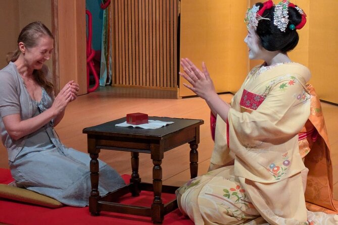 Authentic Maiko Experience＆Kyoto Dinner (Free drink) at Noh Stage - Tips to make your evening smoother