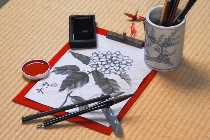 Calligraphy & Digital Art Workshop in Kyoto - Studio Aya, Ami, and the paper-to-iPad idea
