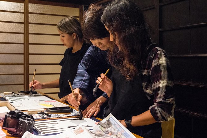 Calligraphy Experience in Kyoto Townhouse - Inside an 80-year-old Kyoto townhouse