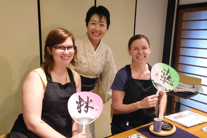 Calligraphy Experience in Kyoto Townhouse - How the workshop works in 3 clear phases