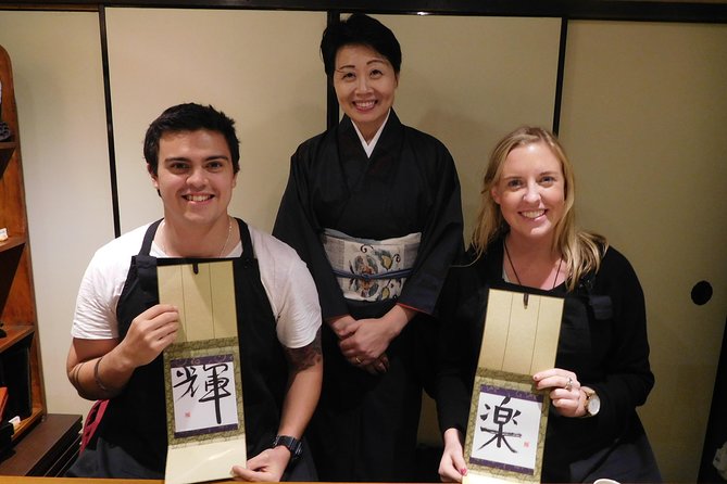 Calligraphy Experience in Kyoto Townhouse - Your take-home kanji artwork, and how to make it meaningful