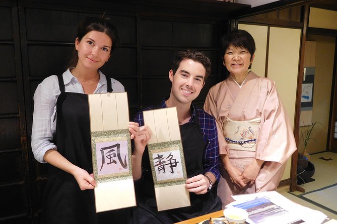 Calligraphy Experience in Kyoto Townhouse - Location and timing in Kyoto’s Shimogyo Ward
