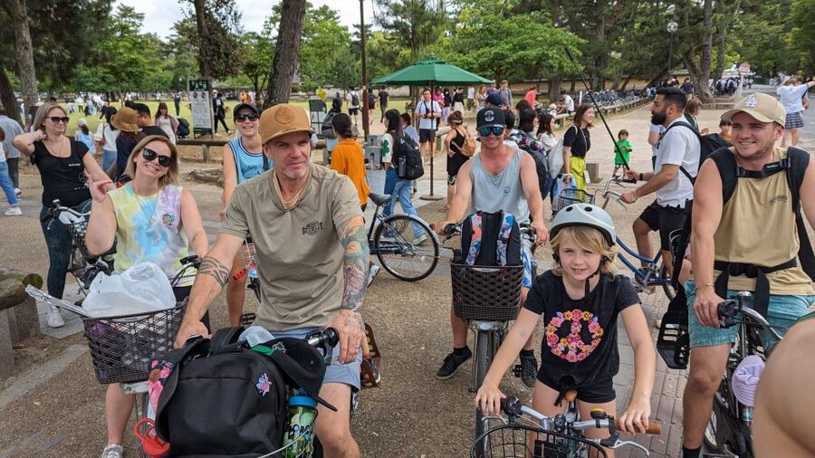 E-Bike Nara Highlights - Todaiji, Knives, Deer, Shrine - Mt. Wakakusa viewpoint without the full hike
