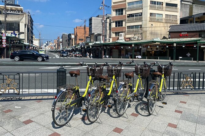 Explore Hidden Kyoto by E-Bike: Private, Scenic & Fun - Heian Jingu’s huge torii and the Gion street pause
