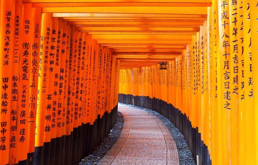 From Osaka: Kyoto, Nara, Fushimi Inari & Arashiyama Day Tour - Arashiyama Station Footbath, Bamboo Grove, and Kimono Forest Lights