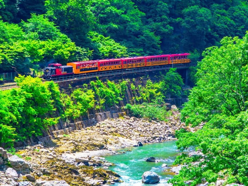 From Osaka: Sagano Train Ride and Kyoto Guided Day Tour - Kiyomizudera, the stage built for drama and views