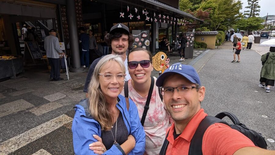 Full-Day Kyoto Walking Tour: Most Iconic Landmarks & Monkeys - The quick train ride to Arashiyama, plus a real break
