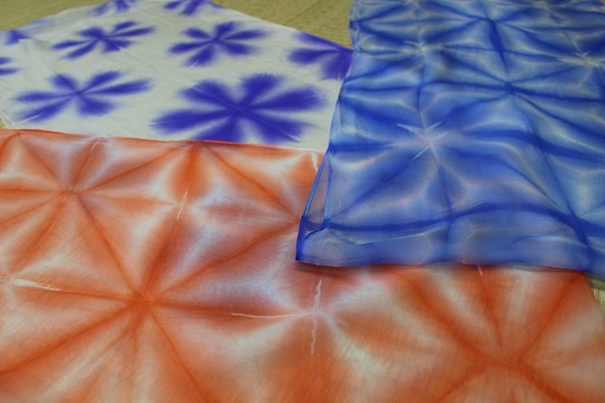 Hanakoushi cotton Scarf Class - How the 30 to 60 minutes usually works, step by step