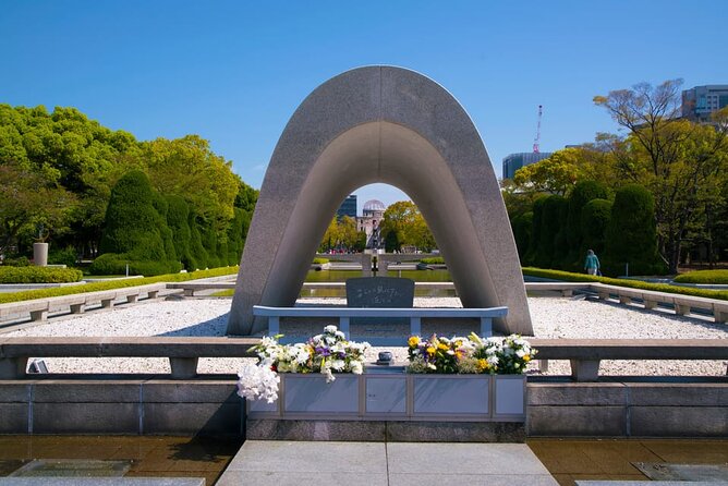 Hiroshima and Miyajima Private Day Tour from Kyoto/Osaka - Entering Hiroshima Peace Memorial Park with the right mindset