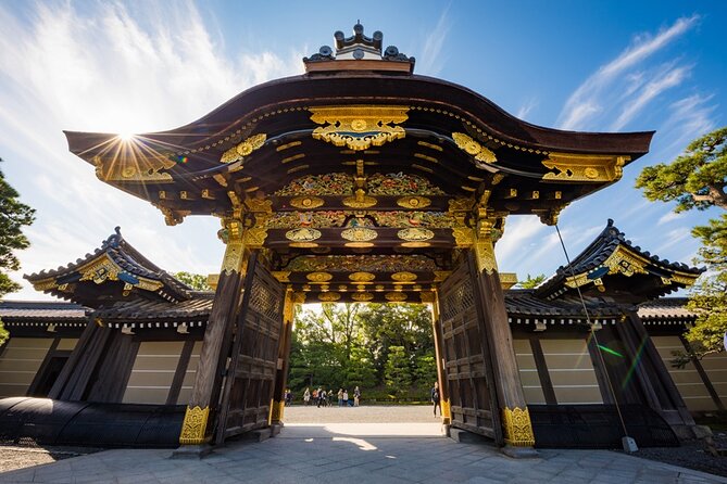 Historical Kyoto E-Bike Tour - Kinkaku-ji Temple: gold leaf, pond reflections, and timing