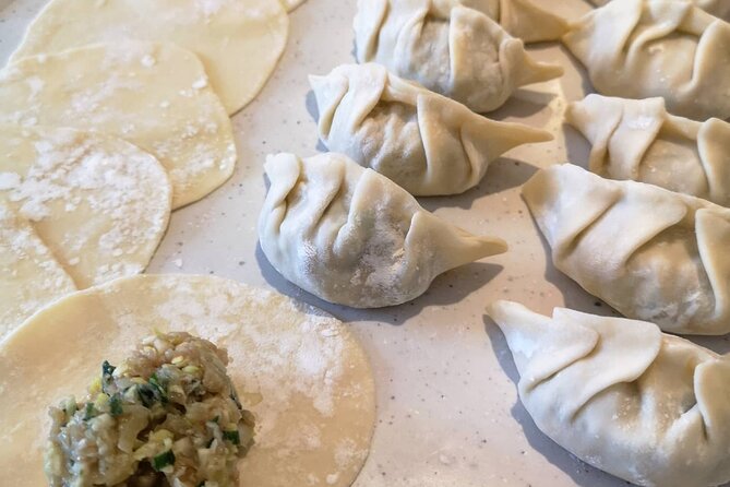 Home style Ramen and Homemade Gyoza in Kyoto - What you actually make: ramen broth, gyoza wrappers, cucumber pickles