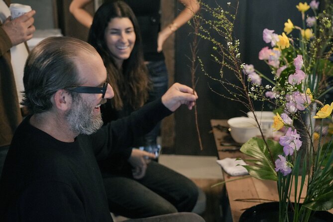 Ikebana Traditional Japanese Art of Flower Arranging - How the 1.5 hours unfolds, step by step