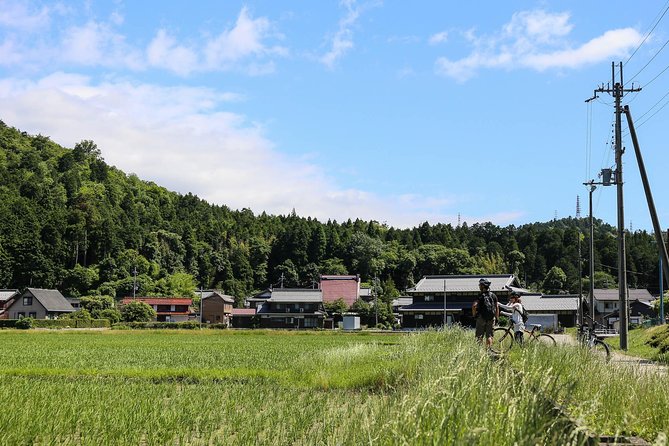 Japan's Rural Life & Nature: Private Half Day Cycling Near Kyoto - South 世継外れ温泉 Natural Spring: Untreated Water Used for Washing