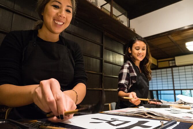 Japanese Calligraphy - Shodo - Lesson (near Kyoto Station) - What You Take Home: Souvenirs That Feel Like Your Work