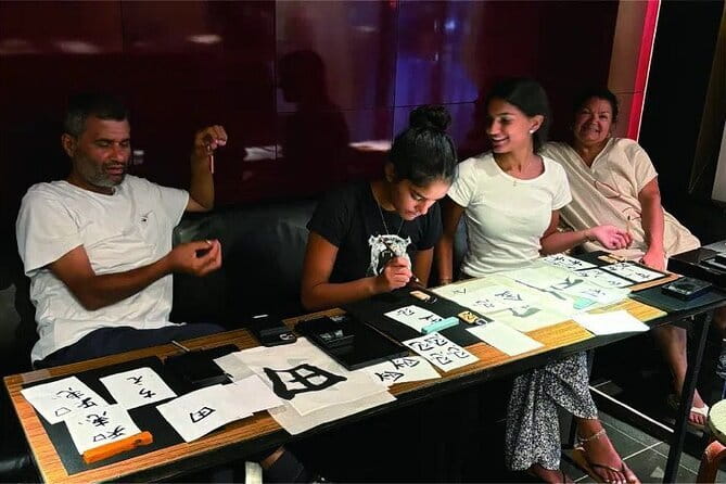 Japanese Calligraphy - Shodo - Lesson (near Kyoto Station) - Small-Group Quality: Better Questions, Faster Corrections