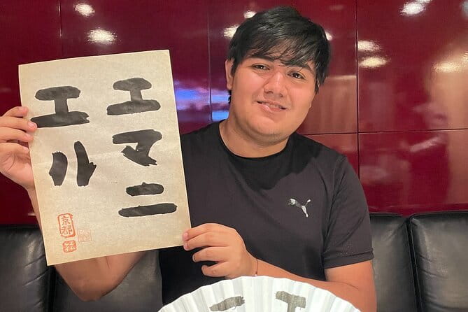 Japanese Calligraphy - Shodo - Lesson (near Kyoto Station) - Writing Your Name in Kanji: Where the Lesson Gets Personal