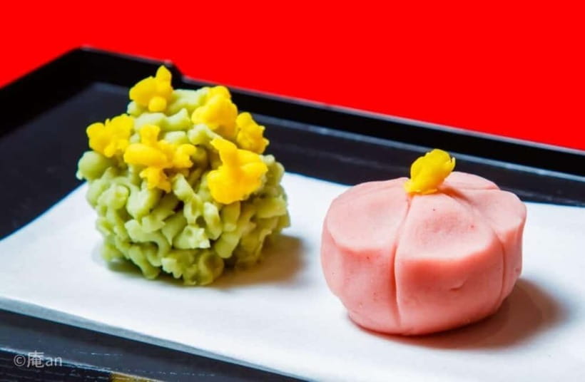 Japanese Traditional Sweets making with Tatedashi Matcha - Nerikiri 101, Two Seasonal Sweets You Shape by Hand