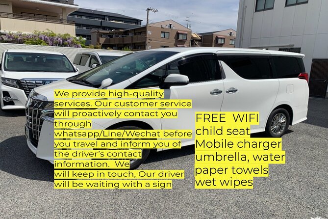 Kansai/KIX Airport to or from Osaka/Kyoto Private Transfer - Fleet and Capacity: Picking the Right Vehicle for Your Suitcases
