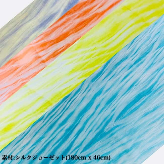 Kyo-arashi Shibori Scarf Class at Kyoto Shibori Museum - Kyo-arashi shibori scarf making, tube and string in plain terms
