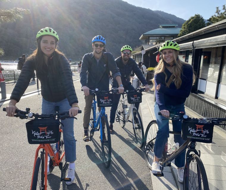 Kyoto: Afternoon Bamboo Forest and Monkey Park Bike Tour - Arashiyama Bamboo Forest: biking through the iconic soundscape