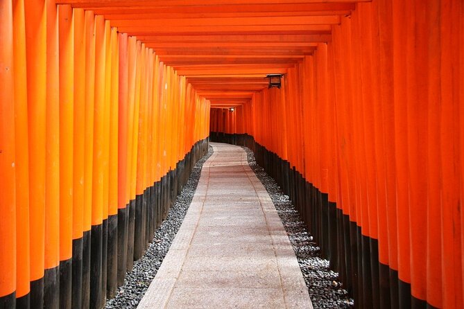 Kyoto Afternoon Tour from Kyoto or Osaka - Fushimi Inari Taisha: red torii gates, quick entry, great energy