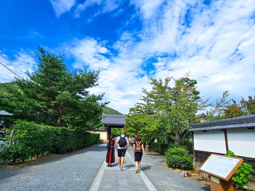 Kyoto: Arashiyama Bamboo, Togetsukyo bridge, Sanso, and more - Tenryuji Temple and its Zen garden atmosphere