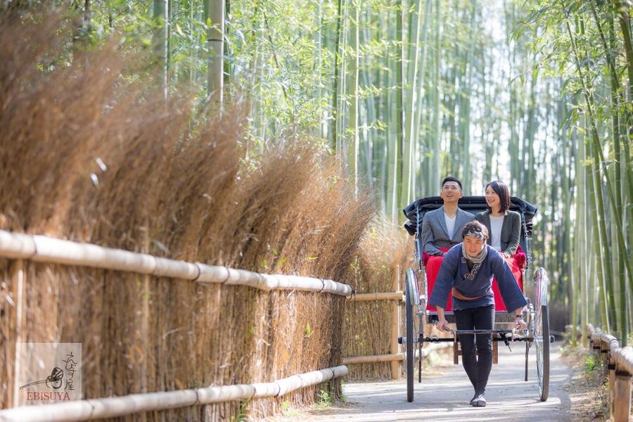 Kyoto: Arashiyama Customized Rickshaw Tour & Bamboo Forest - The bamboo forest rickshaw path, calm access to the main show