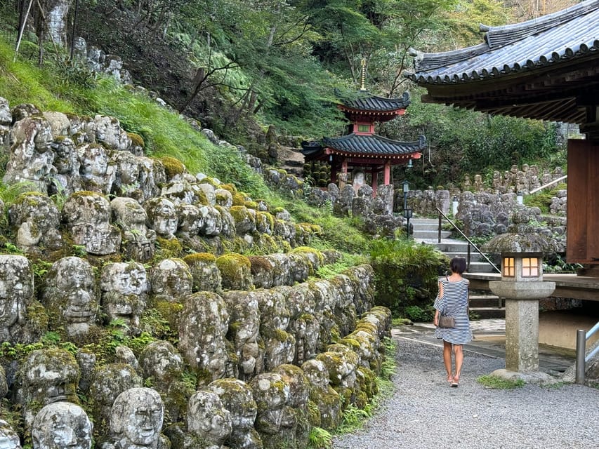 Kyoto: Avoid the Crowds at the Hidden Gems of Arashiyama - Otagi Nenbutsuji Temple and its 1,200 whimsical stone statues