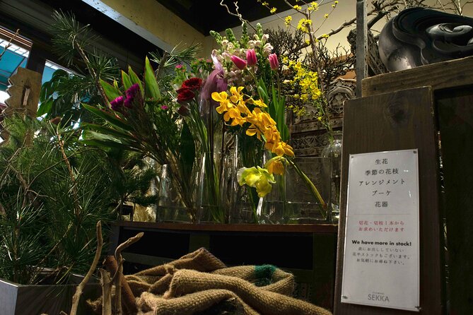 Kyoto Cultural IKEBANA Experience@SEKKA FLOWERS - Price and Value: What $65.15 Buys You
