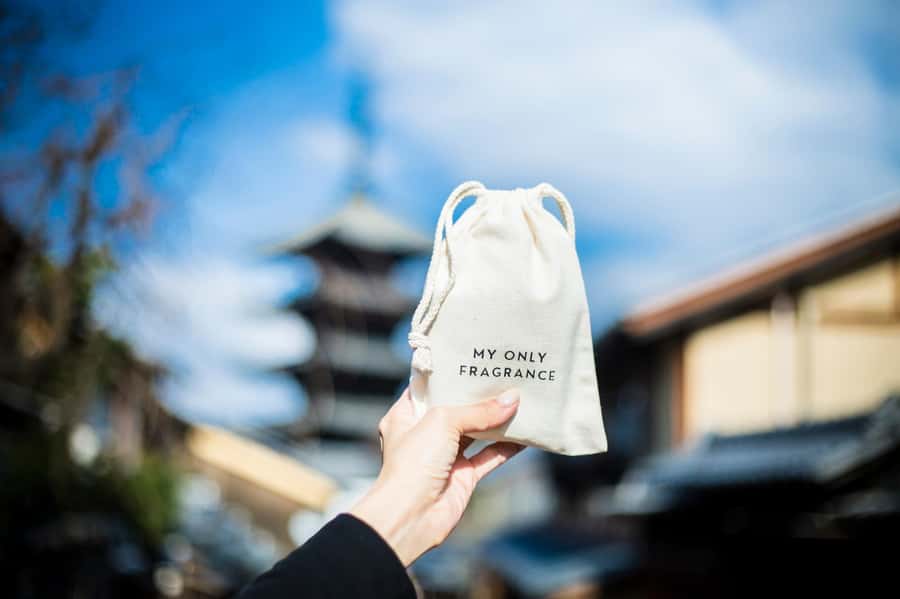 kyoto:Experience creating one-of-a-kind special fragrances - Naming your bottle, then taking home a true signature