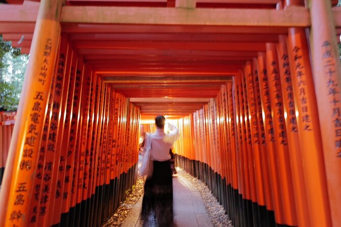 Kyoto Fushimi-Inari Night Walking Tour - Fushimi-Inari after dark, when the torii feel personal