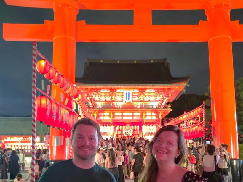 Kyoto: Fushimi Inari Taisha Night Tour with Guide - Meeting in Front of Daily Yamazaki, Fushimi Inari Taisha-mae