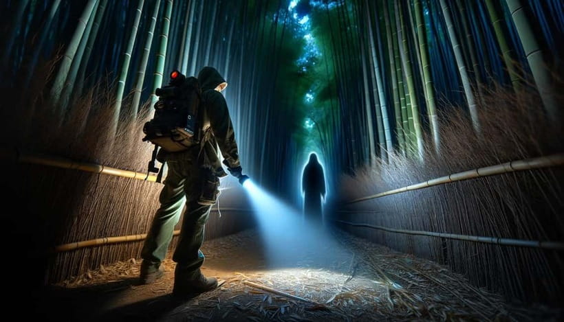 Kyoto: Ghost Tour - Legends, Dark Tales, Bamboo Forest Night - The First Stretch Through Arashiyama: Setting the Stage in 15 Minutes