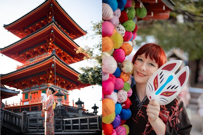 Kyoto Gion, Fushimi Inari, Arashiyama private Photoshoot - Photo delivery: 30 edited images, ready fast