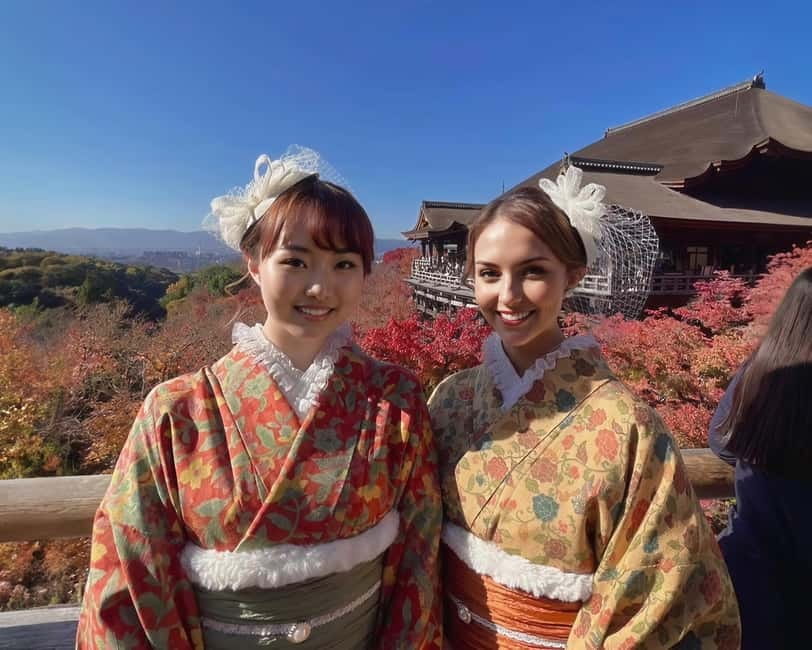 Kyoto Gion Kiyomizudera Kimono Yukata Hairstyle | Photoshoot - Choosing from 700+ Kimonos Without Overthinking It