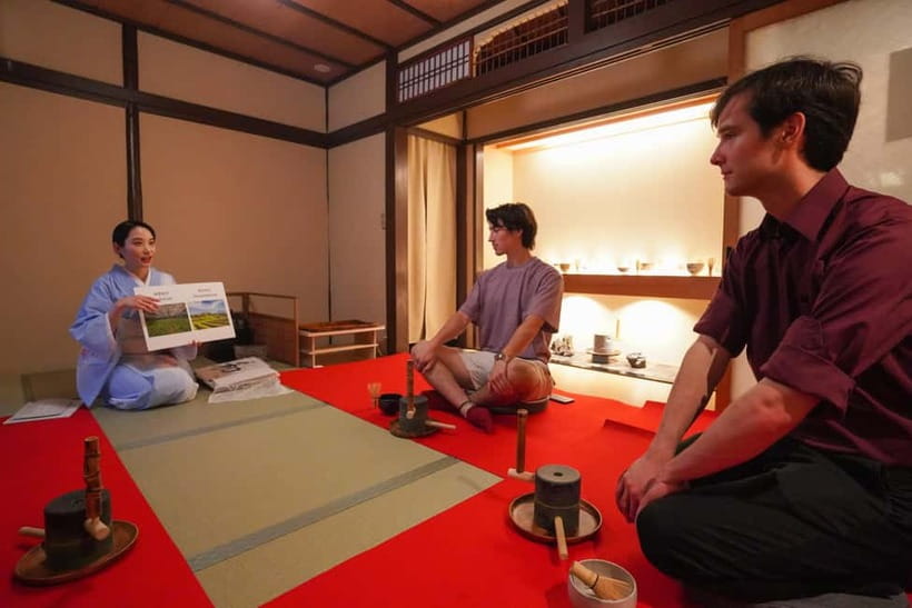 Kyoto Gion Tea ceremony & Wabi-sabi Walking Tour - Higashiyama walks: pottery, paintings, and a dry garden