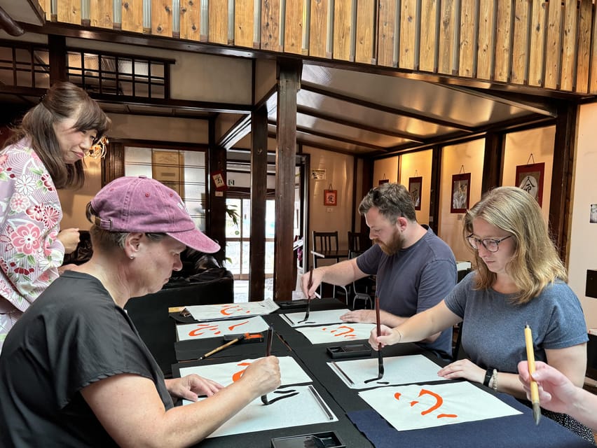 Kyoto: Japanese Calligraphy Workshop - The instructor setup that makes your strokes improve fast