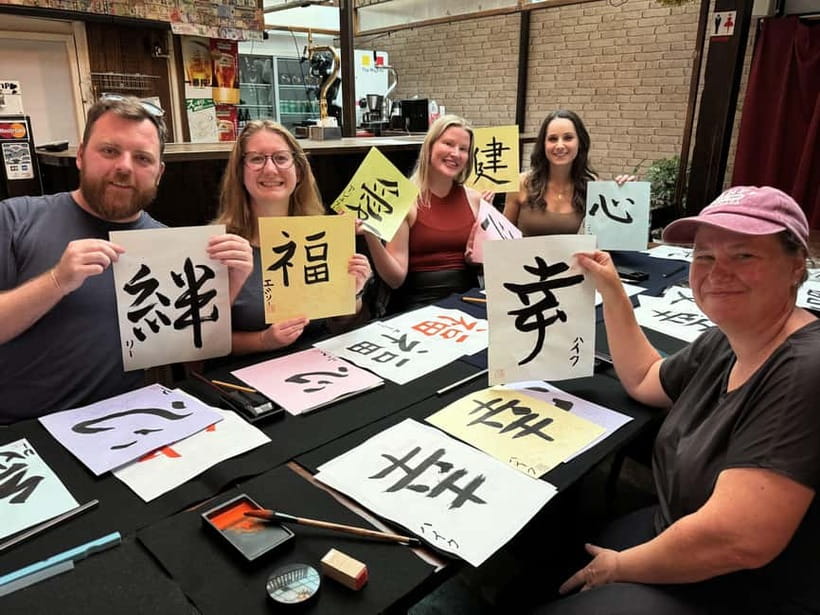 Kyoto: Japanese Calligraphy Workshop - Finding Gojo Paradiso near the Keihan stations