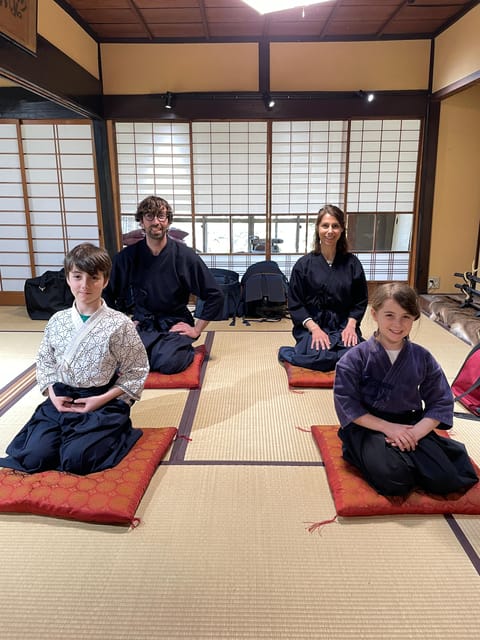 Kyoto: Kendo and Samurai Experience with Uniform and Gear - Photo and Video Memories, Plus Sword and Gear Options