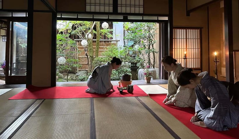 Kyoto: Kimono and Tea Ceremony Experience at Cultural Asset - Tea ceremony in a traditional Machiya: how it works minute by minute