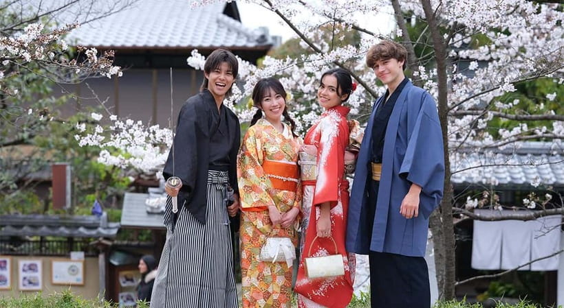Kyoto Kimono Rental mimosa ｜Kimono/Yukata Rental Couple Plan - The 7,000 yen couple plan, what it really includes