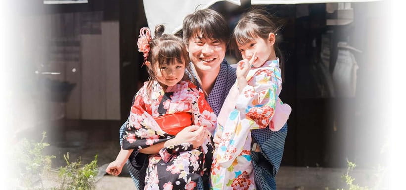 Kyoto Kimono Rental mimosa｜Kimono/Yukata Rental Family Plan - What the Rental Fee Covers, and How the Family Discount Works