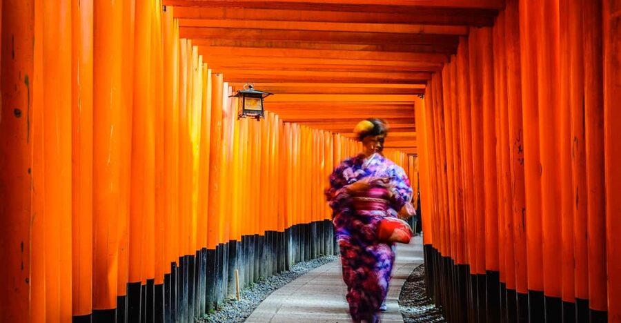 Kyoto: Kiyomizu-dera, Fushimi Inari & Gion Geisha District - Train hop to Kiyomizu-dera, then the temple’s blessing logic